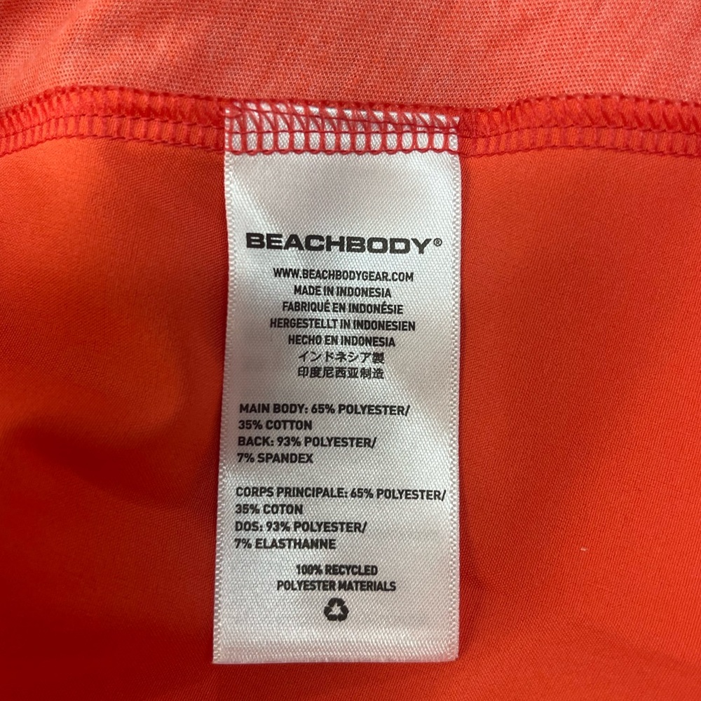 Beachbody Tied Up GFX Tank Orange Coral - Picture 8 of 11